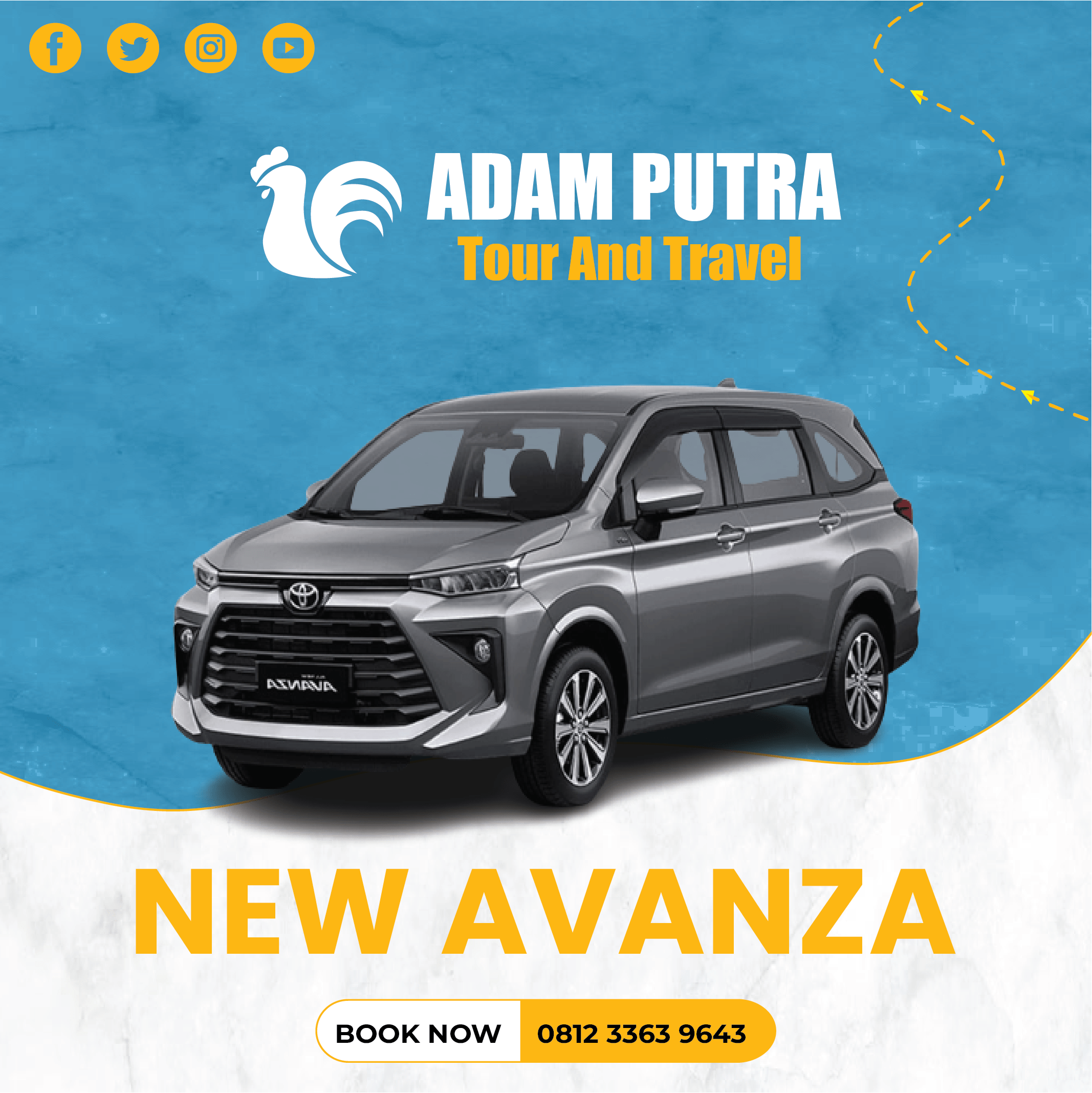 Armada Toyota Avanza travel Malang Surabaya reguler kapasitas bagasi