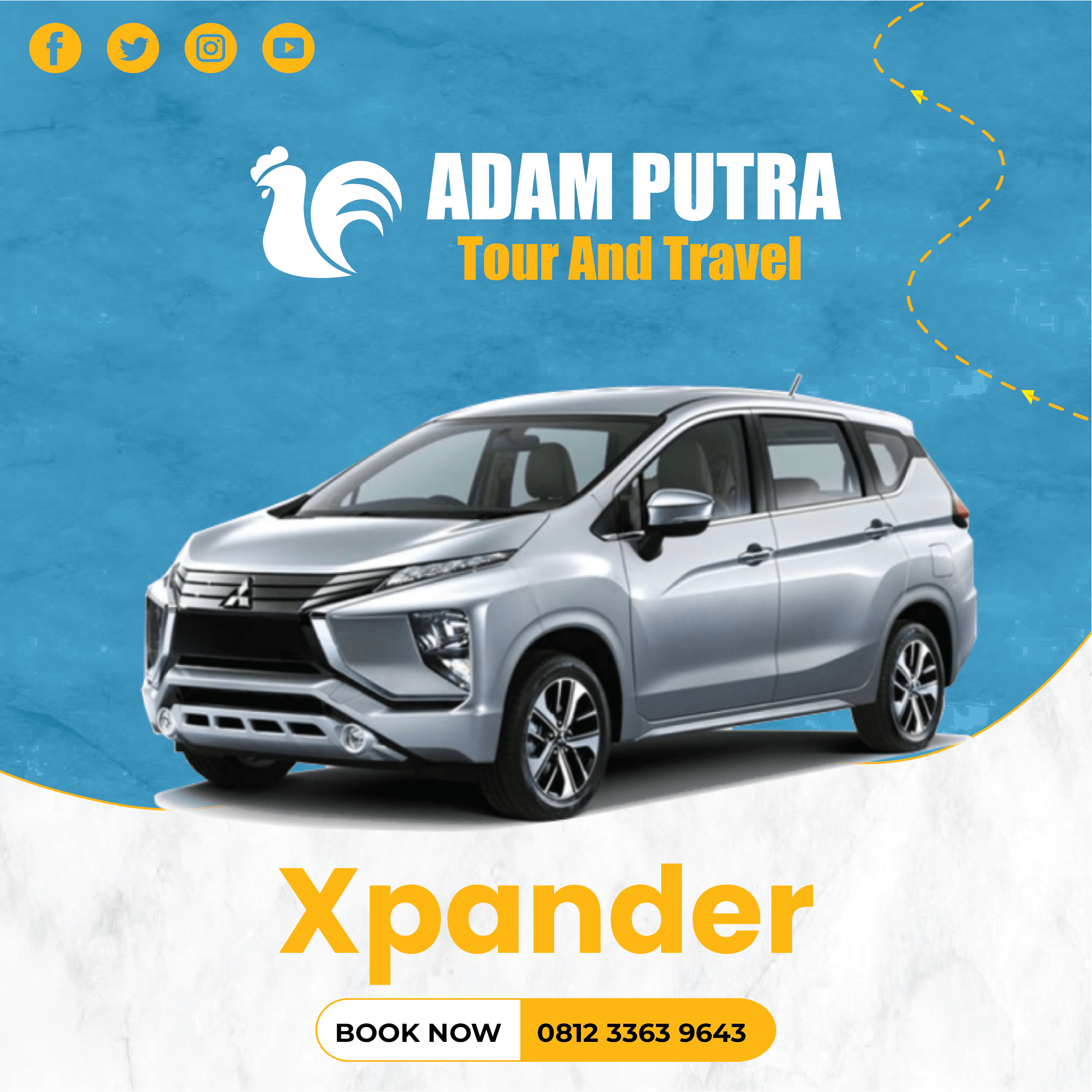 Xpander untuk rental mobil Malang