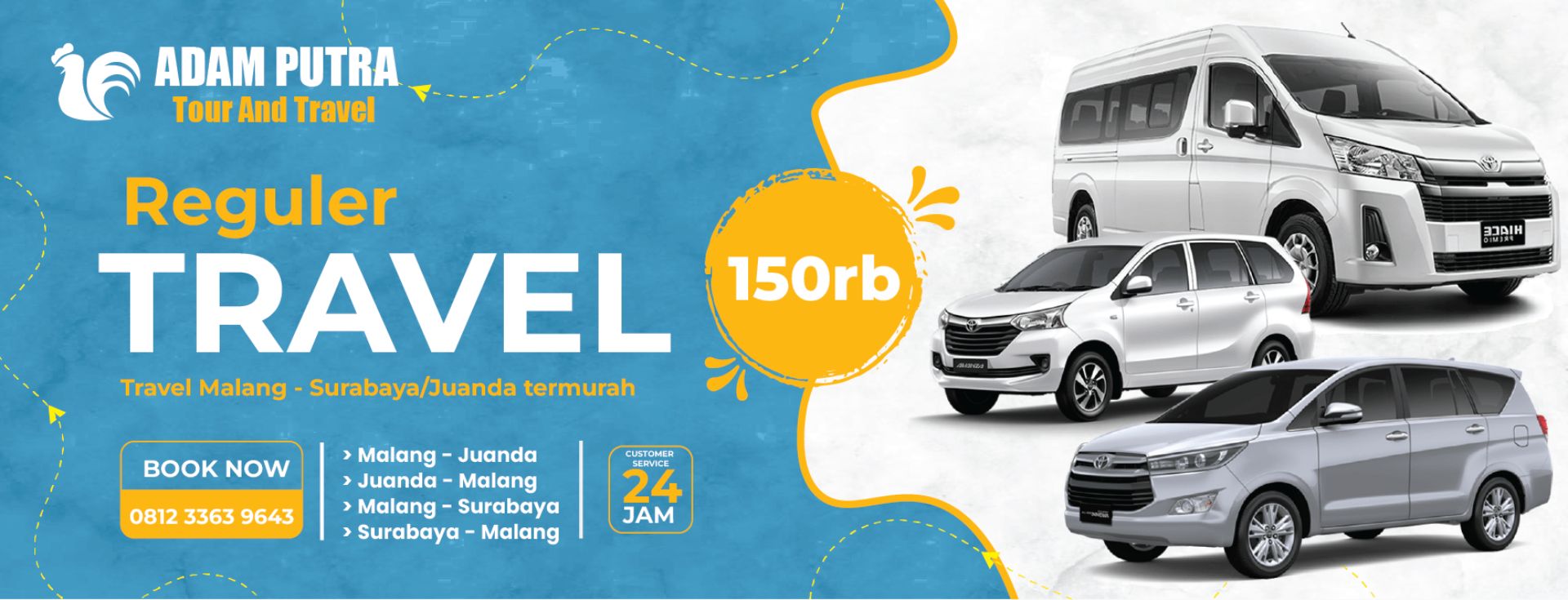 Layanan travel Malang Surabaya door to door