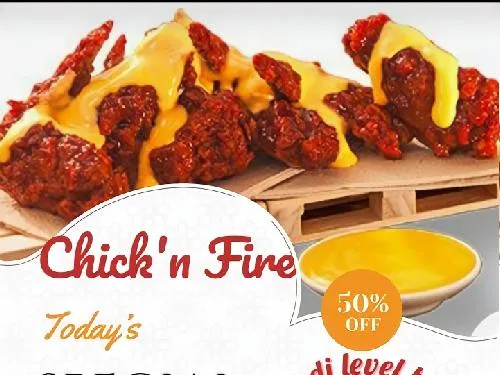 Menu ayam pedas dari Chick Chick Korea di batu malang